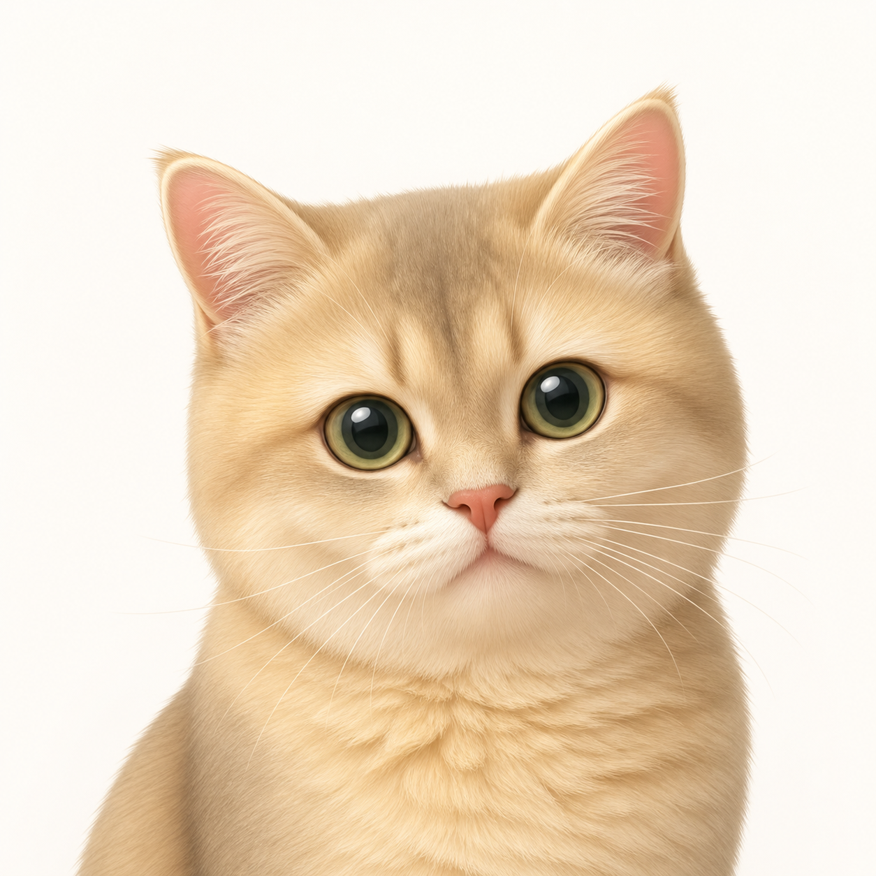 附件小猫的卡通头像